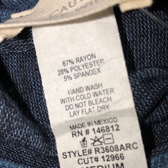 Caution to the wind blue Medium top - Picture 5 of 5